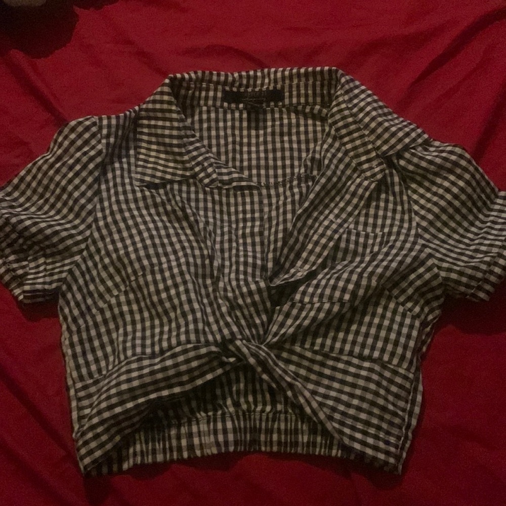 Sexy plaid vintage shirt